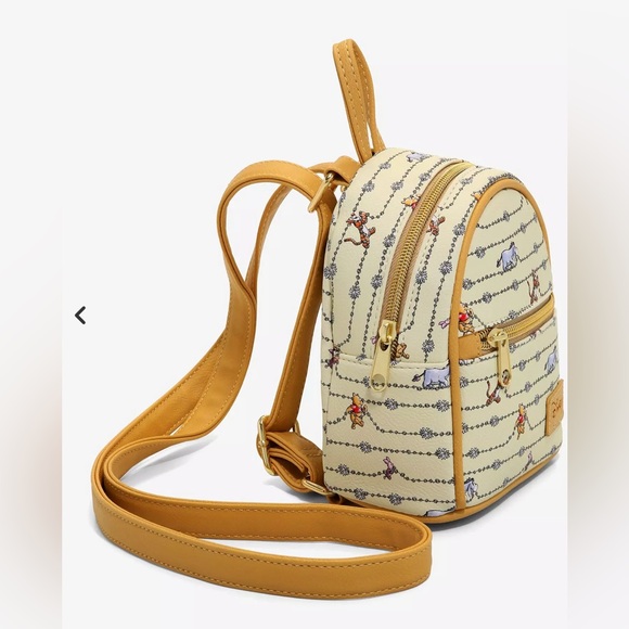 NWT Disney Winnie The Pooh Daisy Chains Micro Backpack - Picture 9 of 11